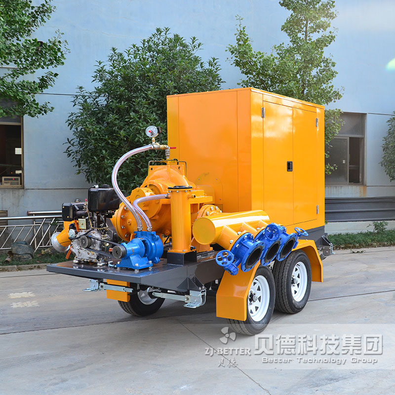 移動(dòng)排澇防汛泵車