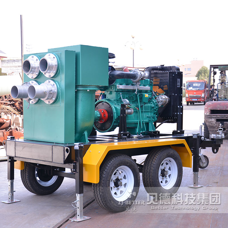 大流量排水移動(dòng)泵車(chē)