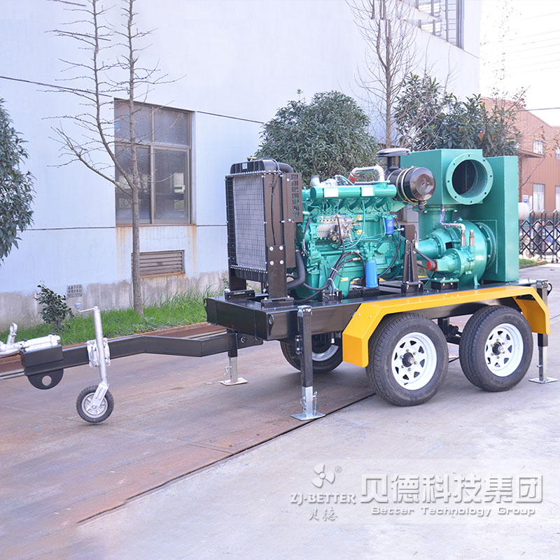 大流量排水移動(dòng)泵車(chē)