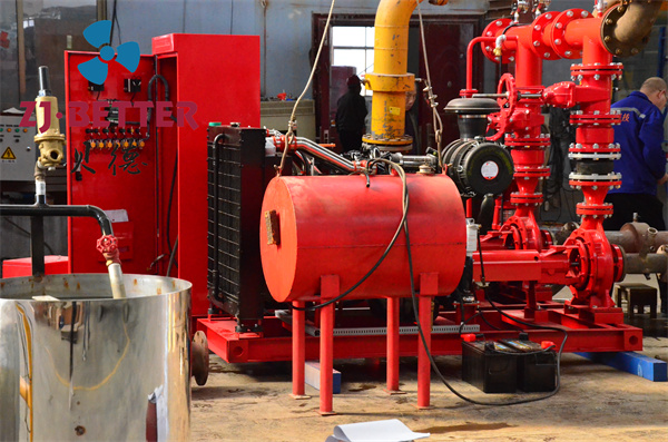 柴油水泵 柴油消防泵  柴油機(jī)水泵機(jī)組