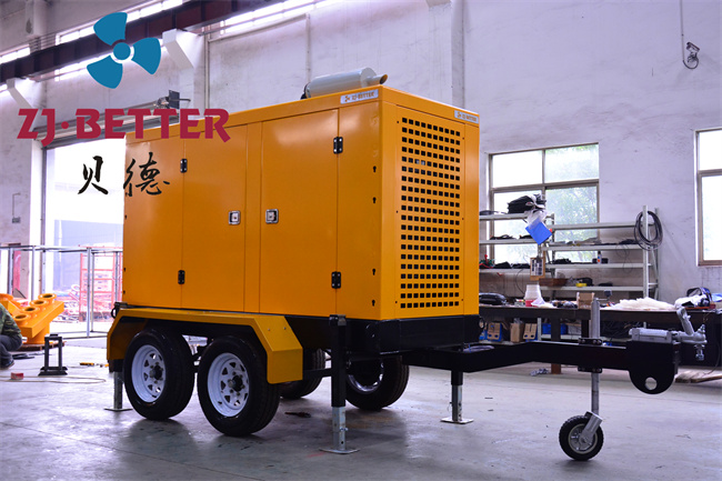 移動防汛泵車的八個特點