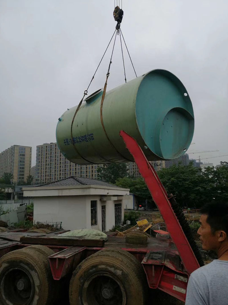 新型污水、雨水收集及提升系統(tǒng)—一體化預制泵站