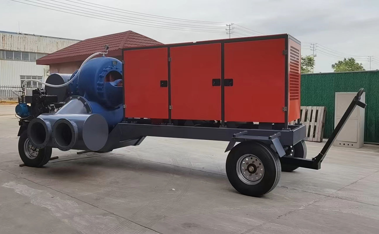 買(mǎi)貝德移動(dòng)排水泵車(chē)，解雨季防汛燃眉之急