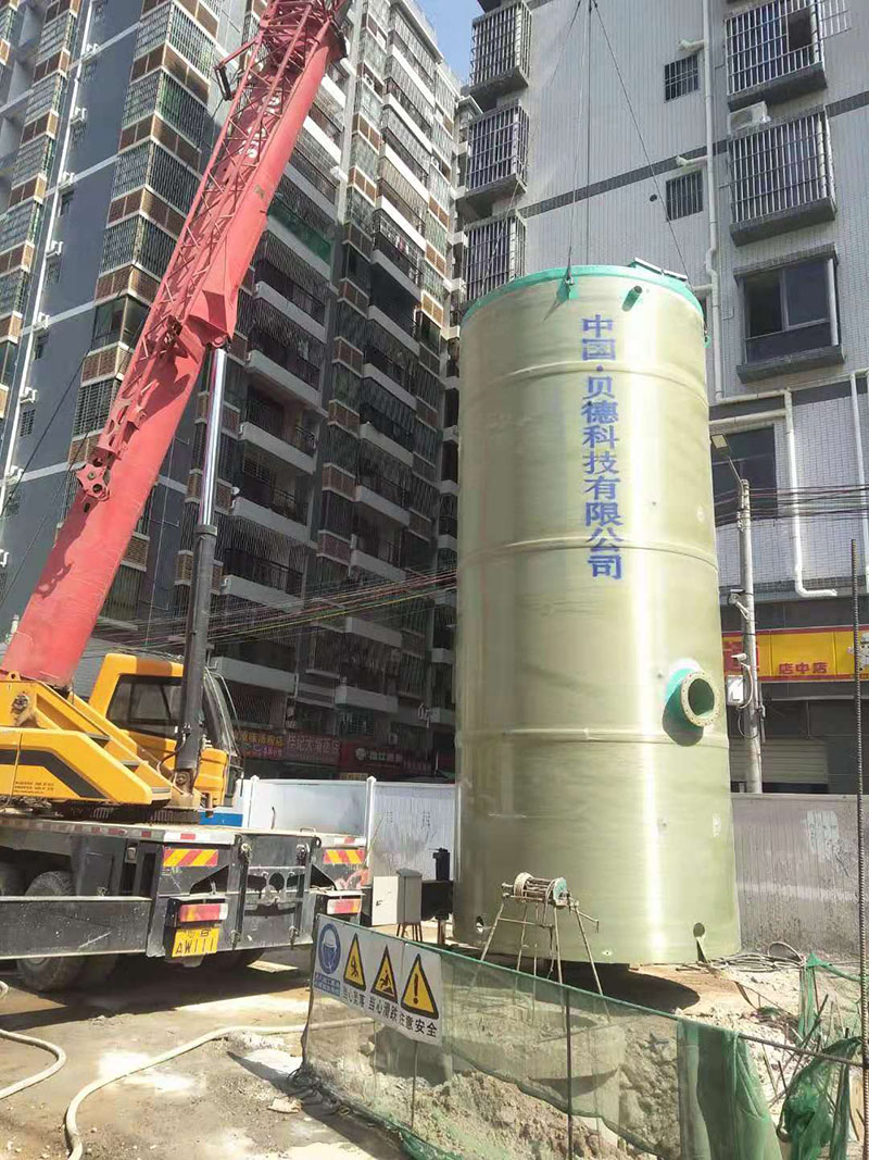 浙江一體化預(yù)制泵站的安裝和控制