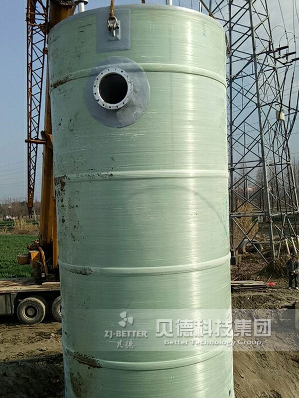 玻璃鋼智能預制泵站廠家 現(xiàn)貨直供地埋式一體化提升泵站