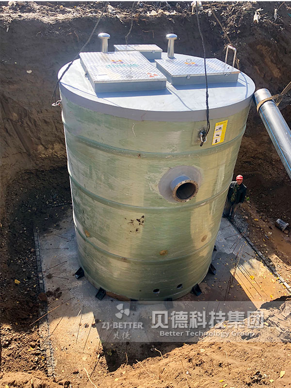 廠家供應智能一體化預制提升泵站 地埋式預制一體化雨水污水泵站