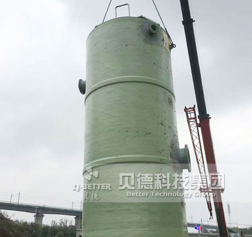 一體化雨水預(yù)制泵站 玻璃鋼材質(zhì)一體化地埋式預(yù)制提升泵站廠家