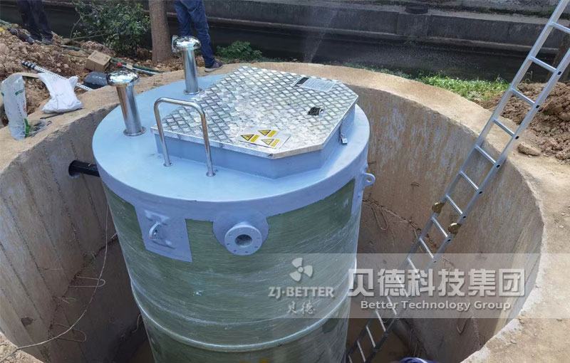 一體化污水提升泵站玻璃鋼一體化預(yù)制泵站智能雨水泵站廠家批發(fā)