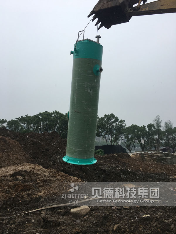 智能化雨水污水提升泵站河南項(xiàng)目一體化預(yù)制泵站工廠一體式雨污水提升泵站