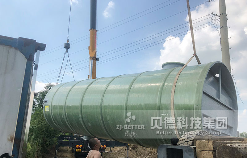 玻璃鋼一體化泵站地埋式一體化預(yù)制泵站智能一體化提升泵站出廠價(jià)