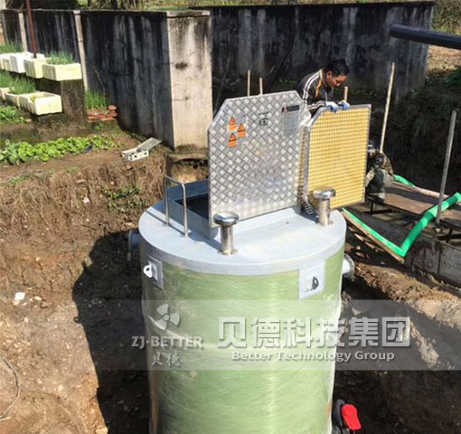 貨源直供地埋式一體化預(yù)制提升泵站 玻璃鋼智能一體式污水泵站