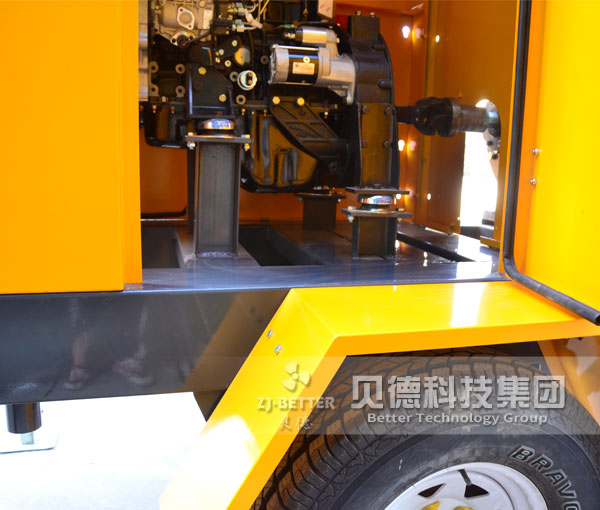拖掛式排水移動泵車浙江廠家700m3/h抗災(zāi)汛期防雨拖車式排澇泵車